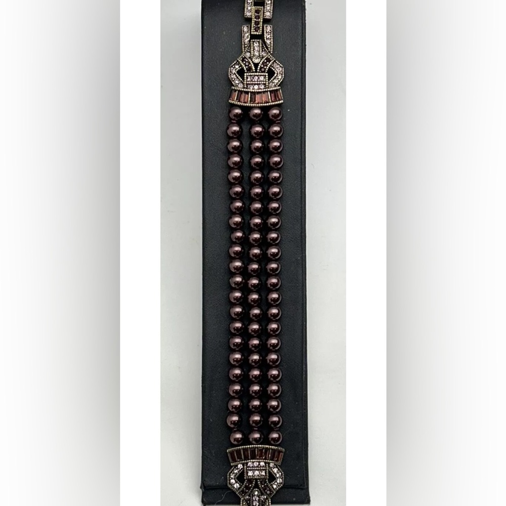 Heidi Daus Purple and Silver Bracelet